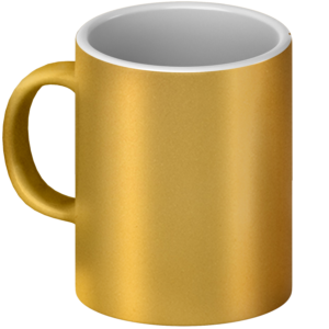 Taza aperlada oro